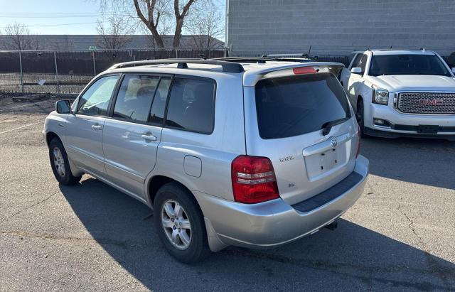 TOYOTA HIGHLANDER 2002 silver 4dr spor gas JTEGF21A920070028 photo #4