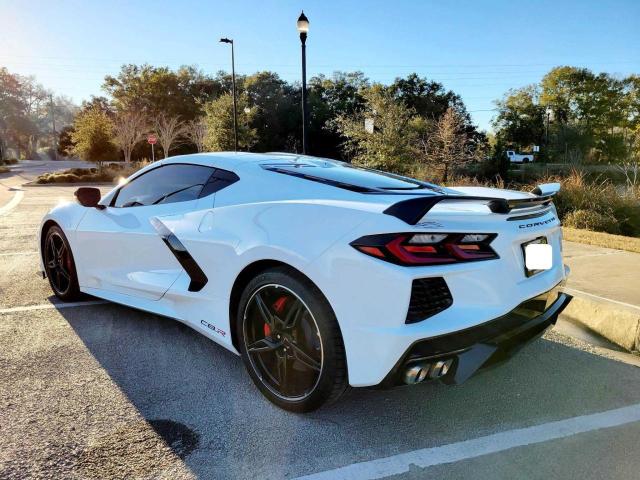 CHEVROLET CORVETTE S 2021 white  gas 1G1YB2D41M5101362 photo #4