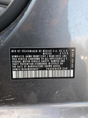 2019 VOLKSWAGEN JETTA S - 3VWC57BU9KM066664