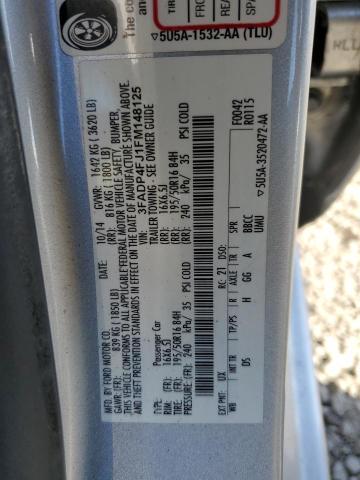 2015 FORD FIESTA TIT 3FADP4FJ1FM148125