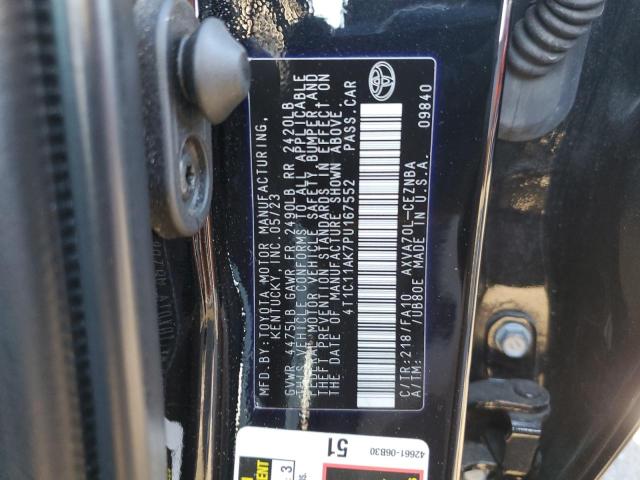 2023 TOYOTA CAMRY LE - 4T1C11AK7PU167552