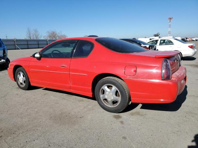 CHEVROLET MONTE CARL 2000 red  gas 2G1WX12K9Y9212822 photo #3