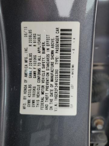 2015 HONDA ACCORD LX - 1HGCR2F34FA205390
