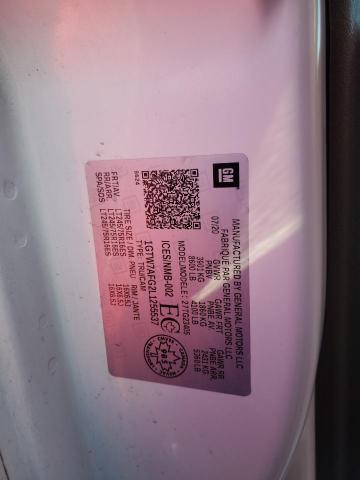 2020 GMC SAVANA G25 1GTW7AFG2L1255537
