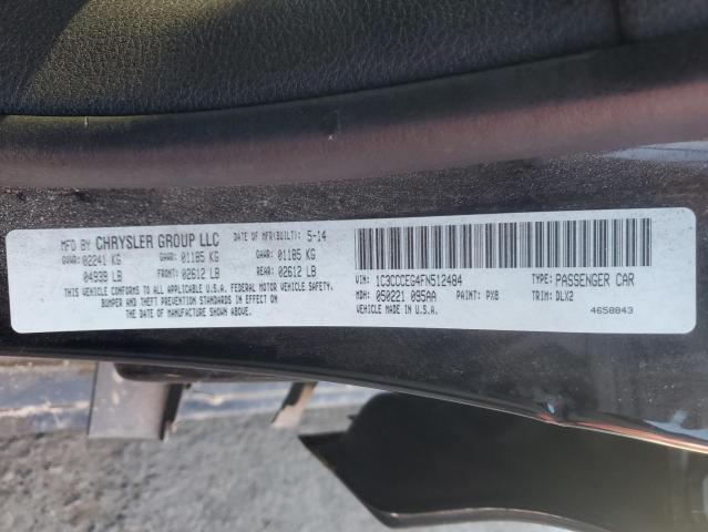 2015 CHRYSLER 200 C 1C3CCCEG4FN512484