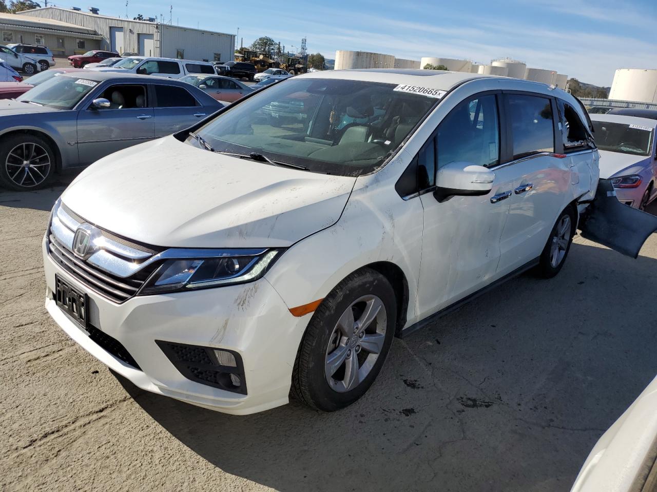 5FNRL6H75KB064137 HONDA ODYSSEY EX 2019