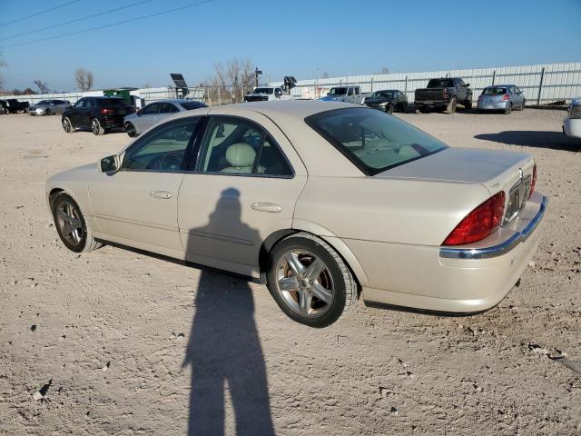 LINCOLN LS 2002 tan sedan 4d gas 1LNHM86S62Y705173 photo #3