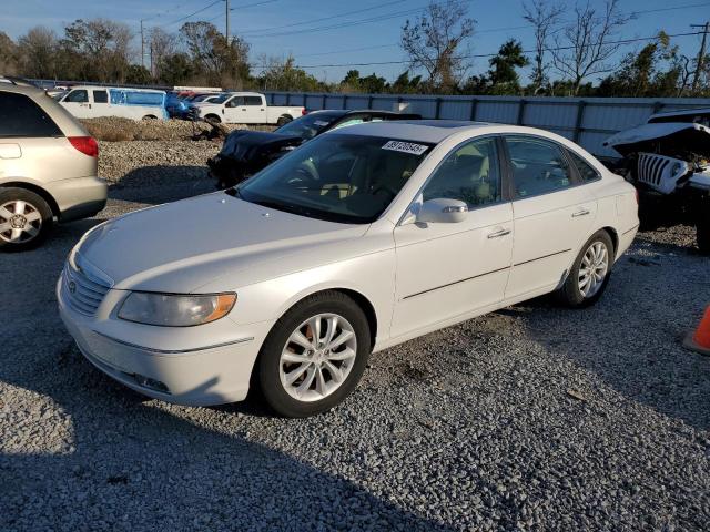 HYUNDAI AZERA SE 2007 white  gas KMHFC46F57A237734 photo #1