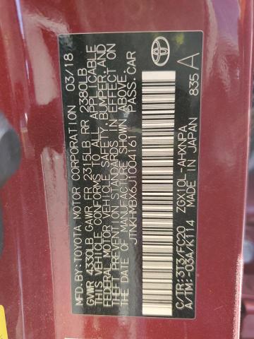 2018 TOYOTA C-HR XLE - JTNKHMBX6J1004161