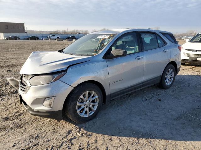 CHEVROLET EQUINOX LS 2018 silver  gas 2GNAXHEV6J6154974 photo #1