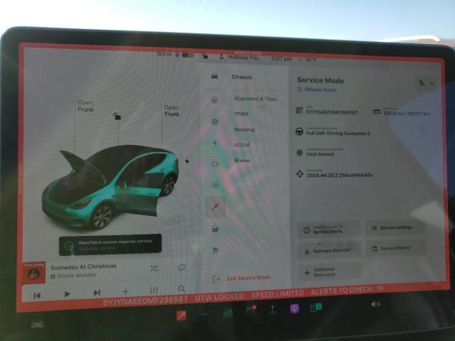 2021 TESLA MODEL Y - 5YJYGAEE0MF296587