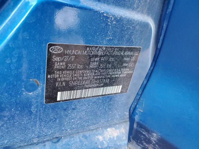 2018 HYUNDAI SONATA SPO 5NPE34AF3JH657838