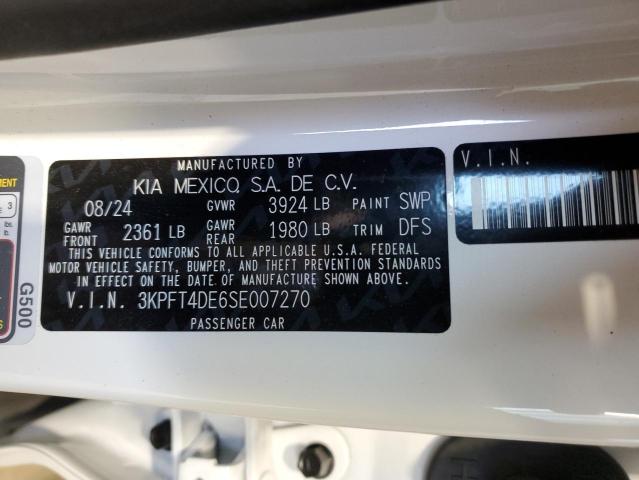 2025 KIA K4 LX 3KPFT4DE6SE007270