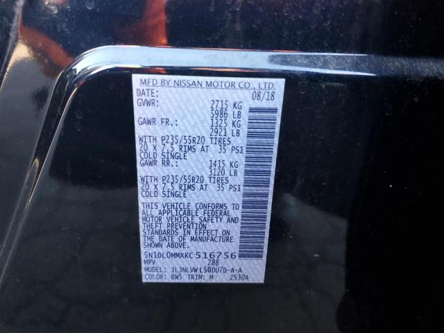 2019 INFINITI QX60 LUXE - 5N1DL0MMXKC516756