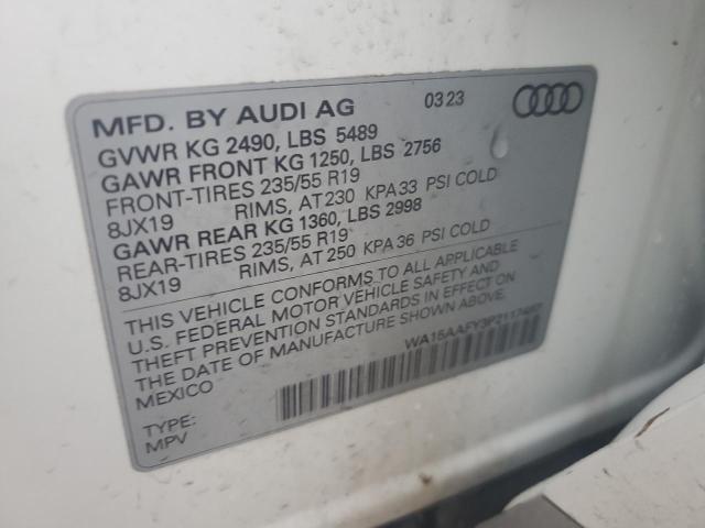 2023 AUDI Q5 SPORTBA WA15AAFY3P2117487