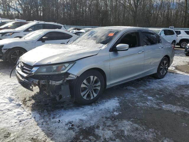 HONDA ACCORD LX 2013 silver  gas 1HGCR2F30DA111004 photo #1