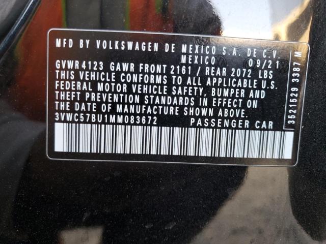 2021 VOLKSWAGEN JETTA S - 3VWC57BU1MM083672