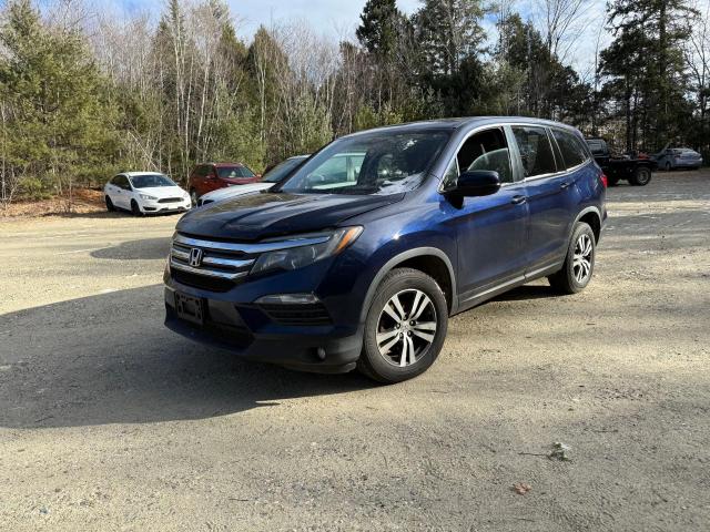 HONDA PILOT EXL 2016 blue 4dr spor gas 5FNYF6H51GB020743 photo #3