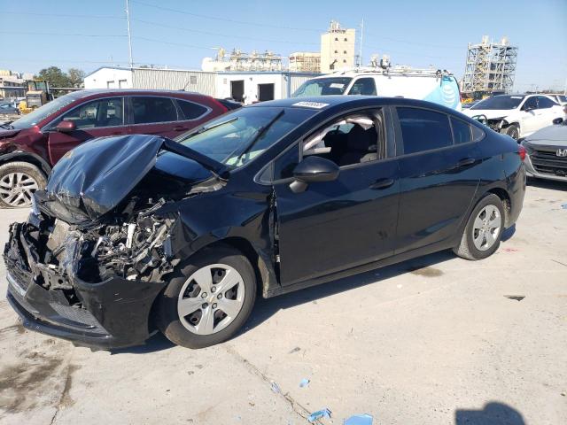 CHEVROLET CRUZE LS 2017 black  gas 1G1BC5SM3H7109674 photo #1