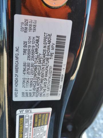 2019 ACURA RDX ADVANC - 5J8TC1H71KL022751