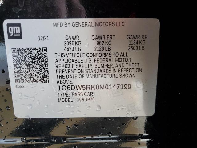 2021 CADILLAC CT5 LUXURY 1G6DW5RK0M0147199