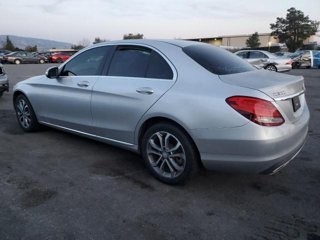 MERCEDES-BENZ C 300 4MAT 2015 silver sedan 4d gas 55SWF4KB0FU031479 photo #3