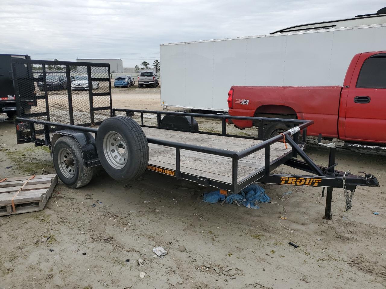  Salvage Double A Trailer