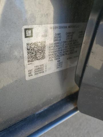 2019 CHEVROLET COLORADO L - 1GCGSCEN7K1265378