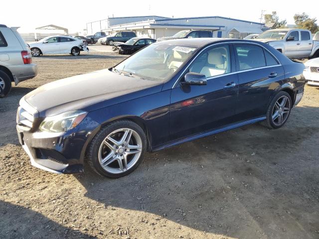 MERCEDES-BENZ E 350 2014 blue  gas WDDHF5KB2EA883541 photo #1