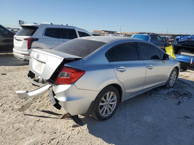 HONDA CIVIC EX 2012 gray sedan 4d gas 2HGFB2F87CH602151 photo #4