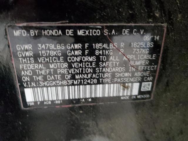 2015 HONDA FIT EX - 3HGGK5H80FM726013