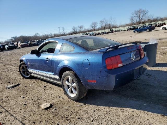 FORD MUSTANG 2006 blue  gas 1ZVFT80N765262814 photo #3