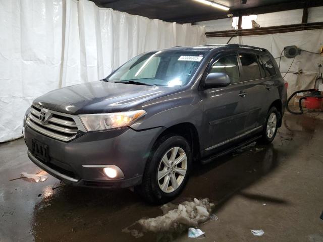 TOYOTA HIGHLANDER 2012 charcoal  gas 5TDBK3EH1CS115601 photo #1