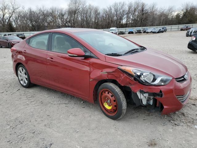 Vin: kmhdh4ae9bu151714, lot: 89160755, hyundai elantra gls 20114