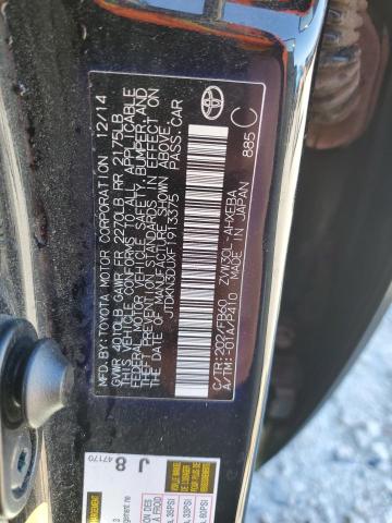 2015 TOYOTA PRIUS - JTDKN3DUXF1913375