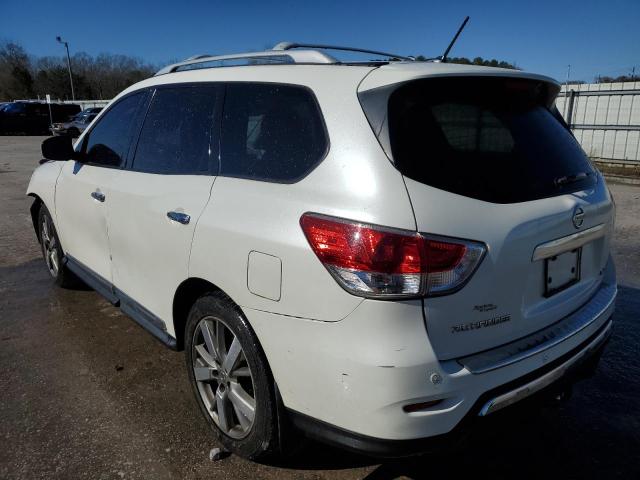 NISSAN PATHFINDER 2016 white  gas 5N1AR2MN2GC623815 photo #3