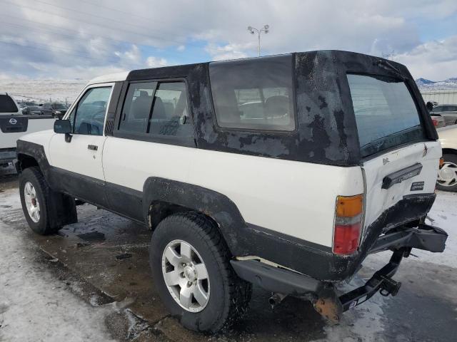 TOYOTA 4RUNNER RN 1987 white  gas JT4RN62D0H0168244 photo #3