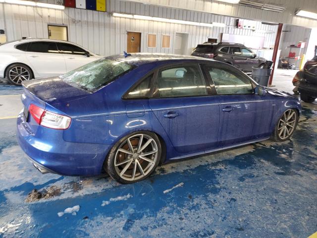 AUDI S4 PREMIUM 2016 blue sedan 4d gas WAUBGBFL7GA002315 photo #4