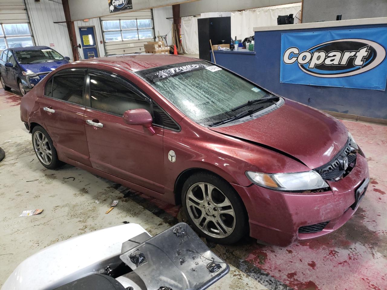 Lot #3055241817 2009 HONDA CIVIC LX