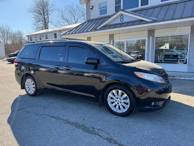 TOYOTA SIENNA XLE 2013 black sports v gas 5TDDK3DC3DS052713 photo #1