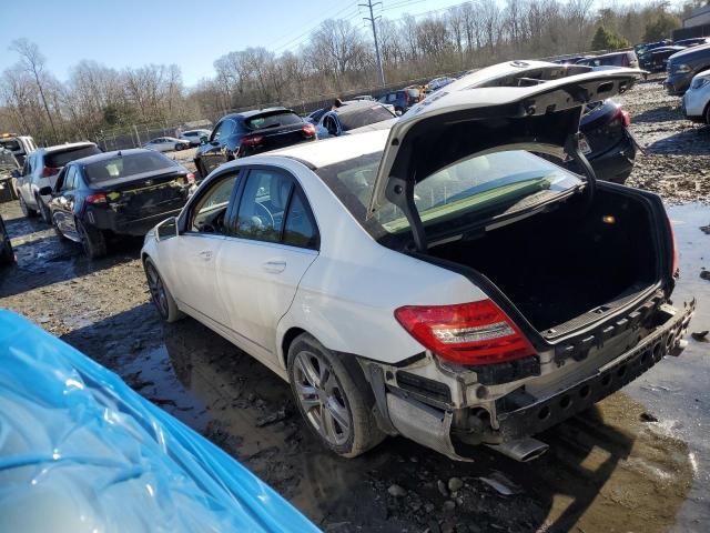 Vin: wddgf8ab0dr289190, lot: 43130315, mercedes-benz c-class 300 4matic 20132