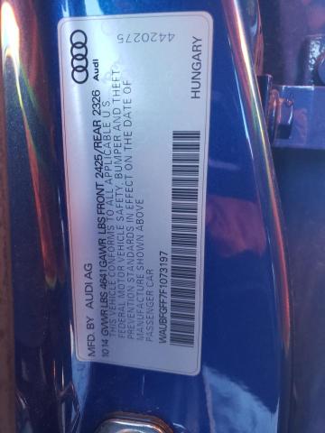 2015 AUDI A3 PREMIUM WAUBFGFF7F1073197