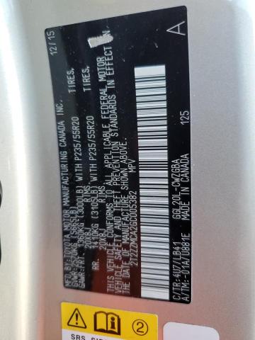 2016 LEXUS RX 350 2T2ZZMCA2GC005382