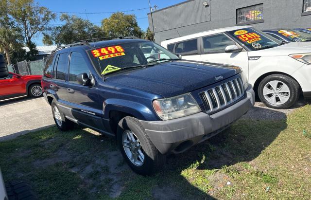 JEEP GRAND CHER 2004 blue 4dr spor gas 1J4GX48N24C436753 photo #1