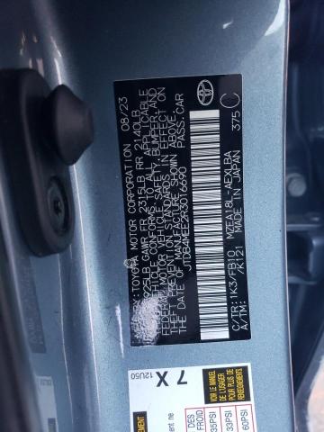 2024 TOYOTA COROLLA LE - JTDB4MEE2R3016690