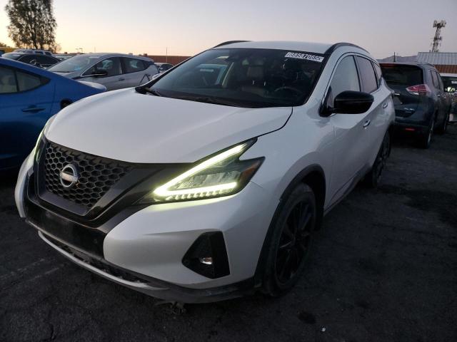 NISSAN MURANO SV 2023 white  gas 5N1AZ2BJ5PC101924 photo #1