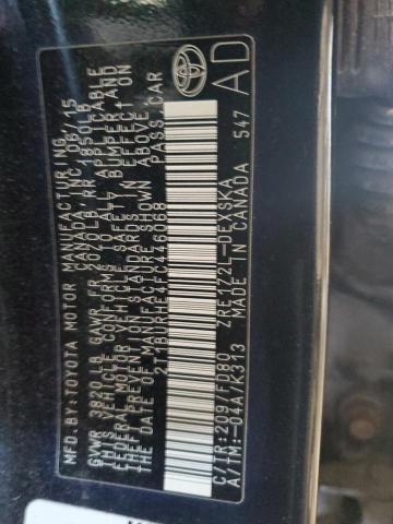 2015 TOYOTA COROLLA L - 2T1BURHE4FC446068