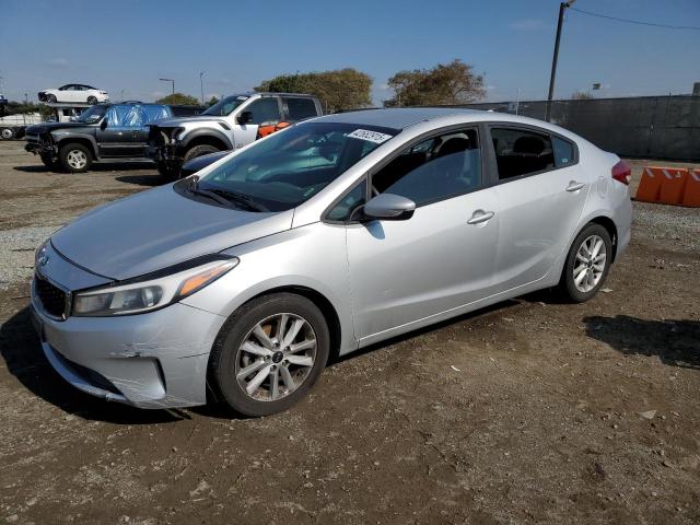 KIA FORTE LX 2017 silver  gas 3KPFL4A73HE077646 photo #1