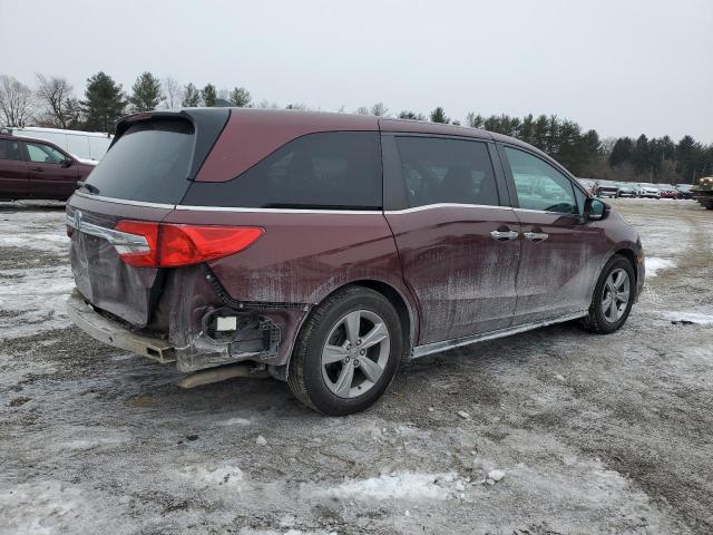 HONDA ODYSSEY EX 2018 burgundy  gas 5FNRL6H71JB106608 photo #4