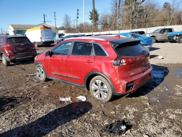 KIA NIRO S 2022 red  electric KNDCC3LGXN5160461 photo #3